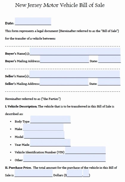Dmv Printable Bill Of Sale Elegant Vehicle Bill Sale Search Results