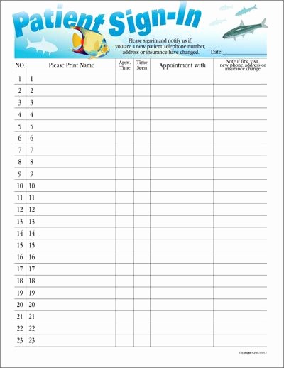 Doctor Sign In Sheet Template Elegant Best S Of Medical Sign In Sheets Printable Free