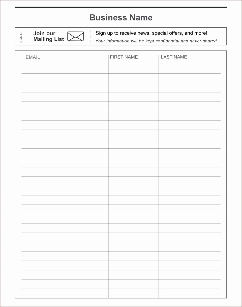 Doctor Sign In Sheet Template New Sample Sign In Sheet
