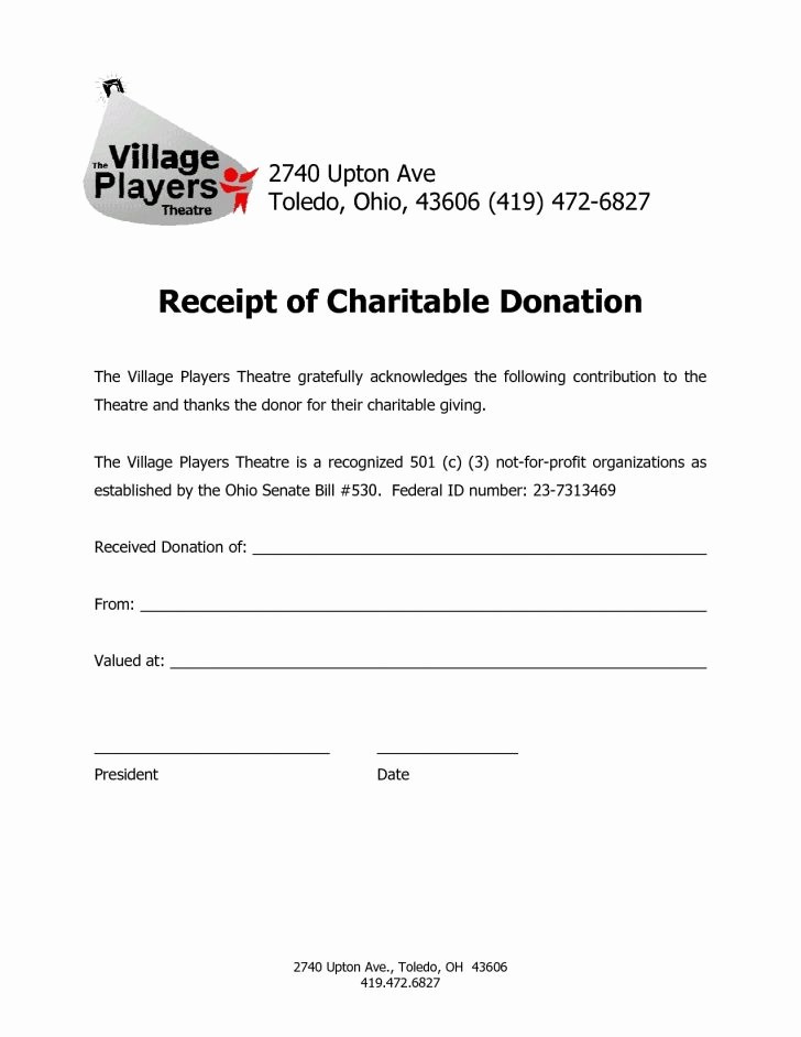Donation form for Tax Purposes Awesome Donation Receipt Letter for Tax Purposes Cover Church