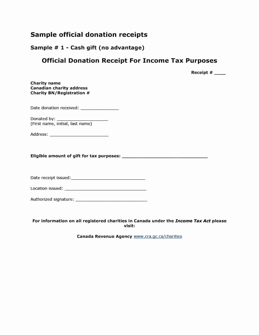 Donation form for Tax Purposes Elegant 40 Donation Receipt Templates &amp; Letters [goodwill Non Profit]