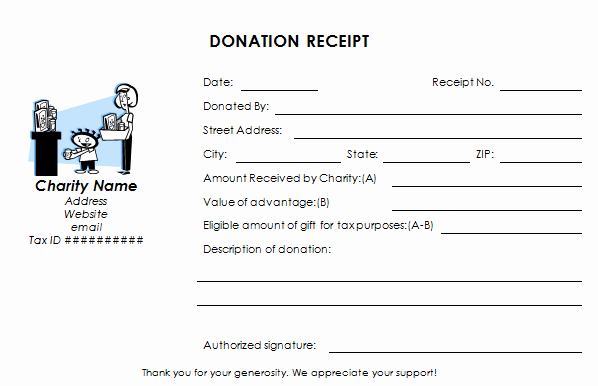 Donation Receipts for Tax Purposes Inspirational Gallery Charitable Tax Deduction