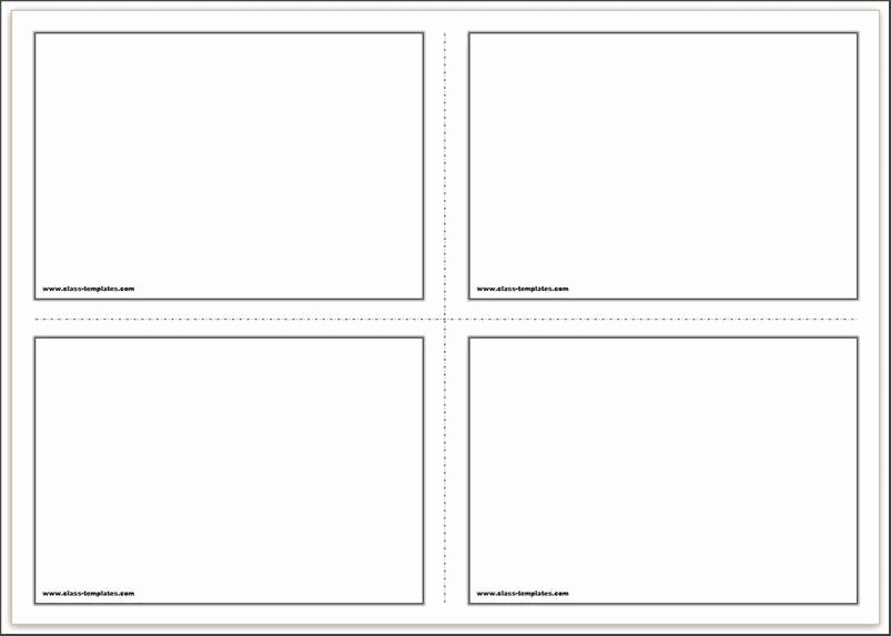 Double Sided Flash Card Template Best Of Flash Card Template