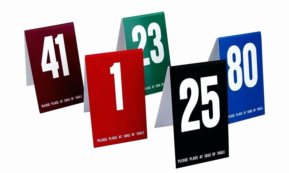 Double Sided Tent Card Template Best Of Table Number Tents Reserved Table Tent Card Template