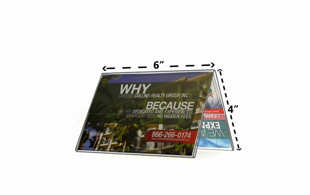 Double Sided Tent Card Template Inspirational Clear Double Sided Table Tents to Pin On