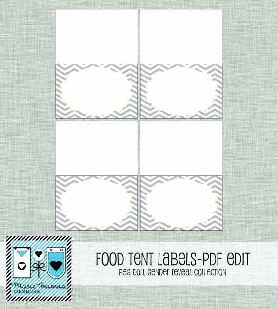 Double Sided Tent Card Template Unique Tent Card Template for Table Cards Awesome Elegant Place