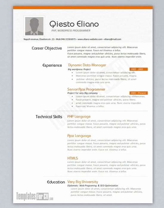 Download Microsoft Word Resume Template New Download 35 Free Creative Resume Cv Templates Xdesigns