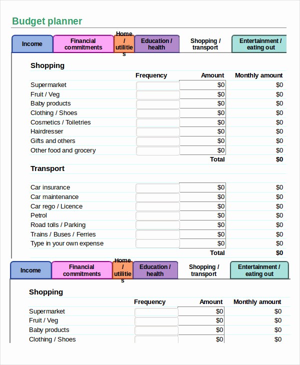 Easy Budget Spreadsheet Template Free Lovely Simple Bud Spreadsheet Template 11 Freeword Excel