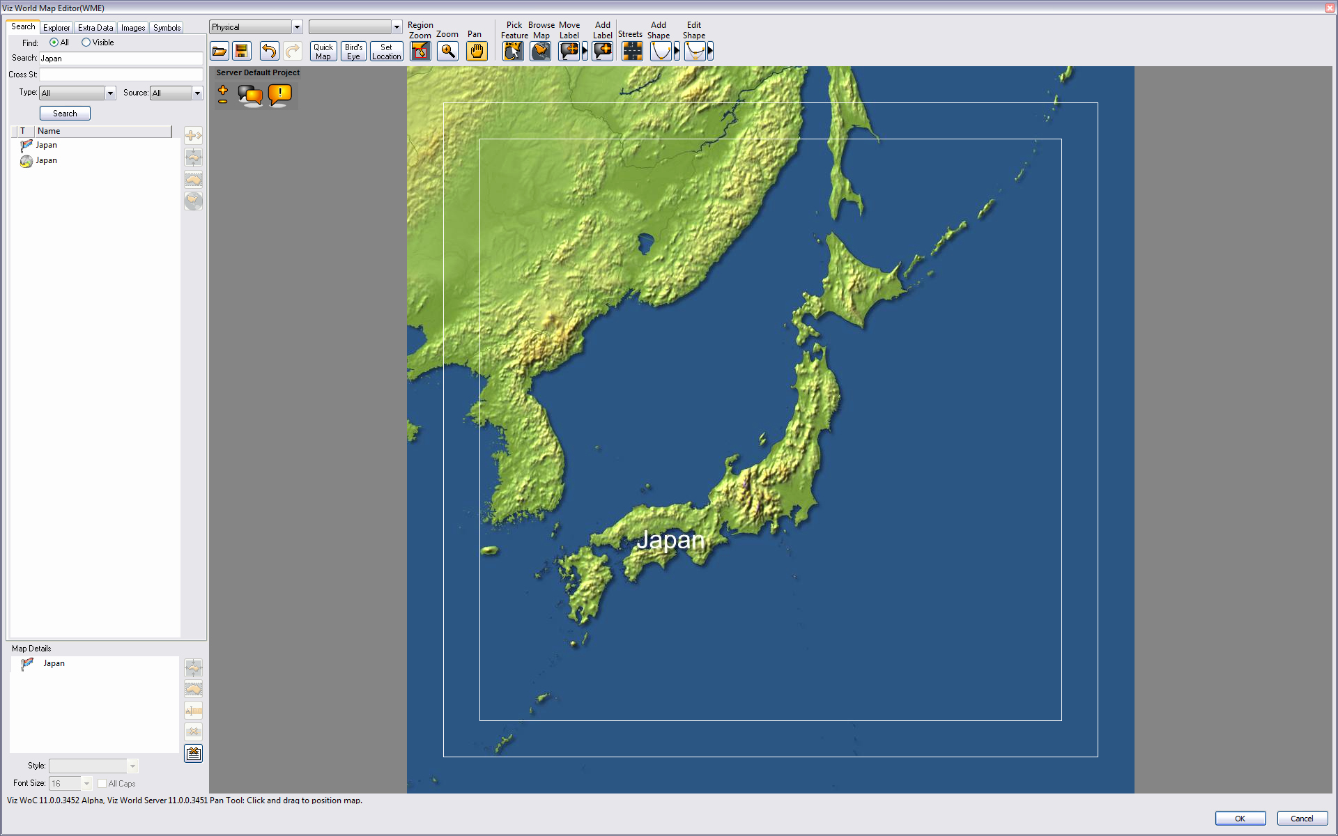 Geocron com карта