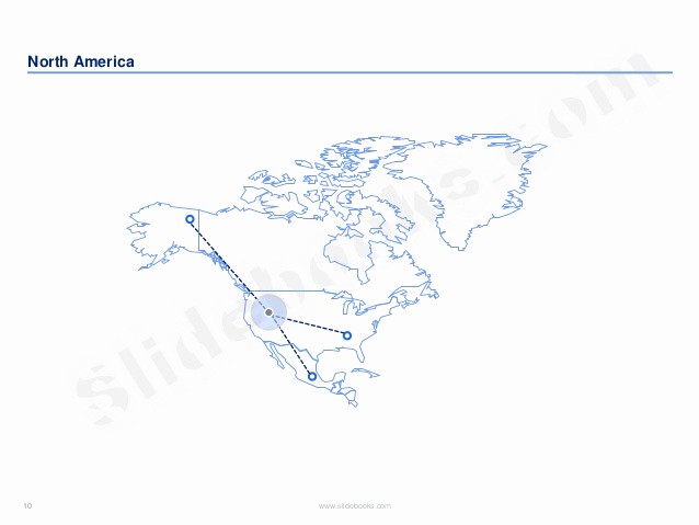 Editable Maps Of north America Fresh Editable north America Maps In Powerpoint
