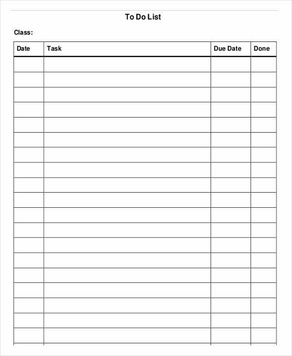 Editable to Do List Template Lovely Free Editable to Do List Template event to Do List