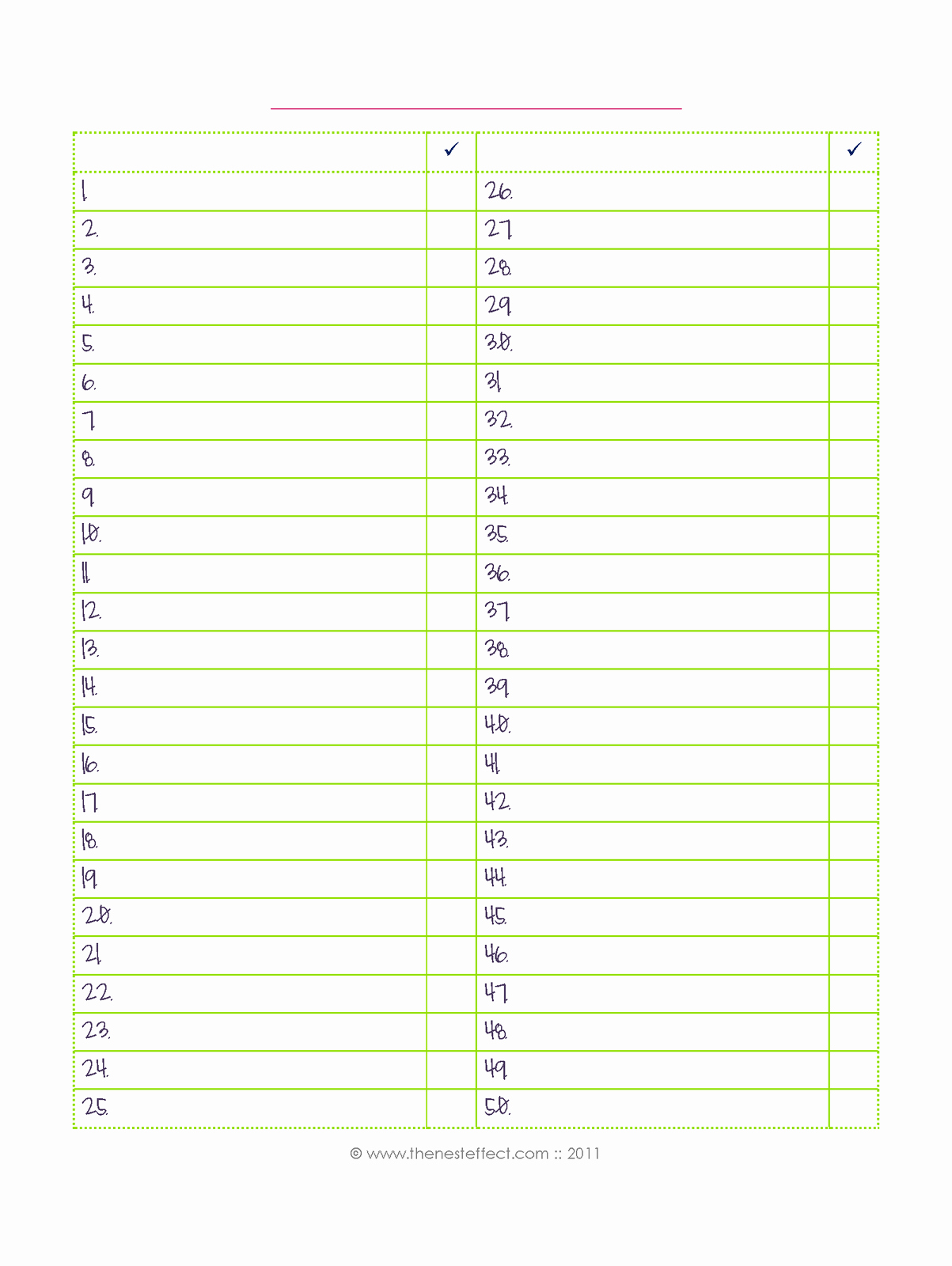 Editable to Do List Template Lovely the Nest Effect Free Printable Editable Blank Checklist