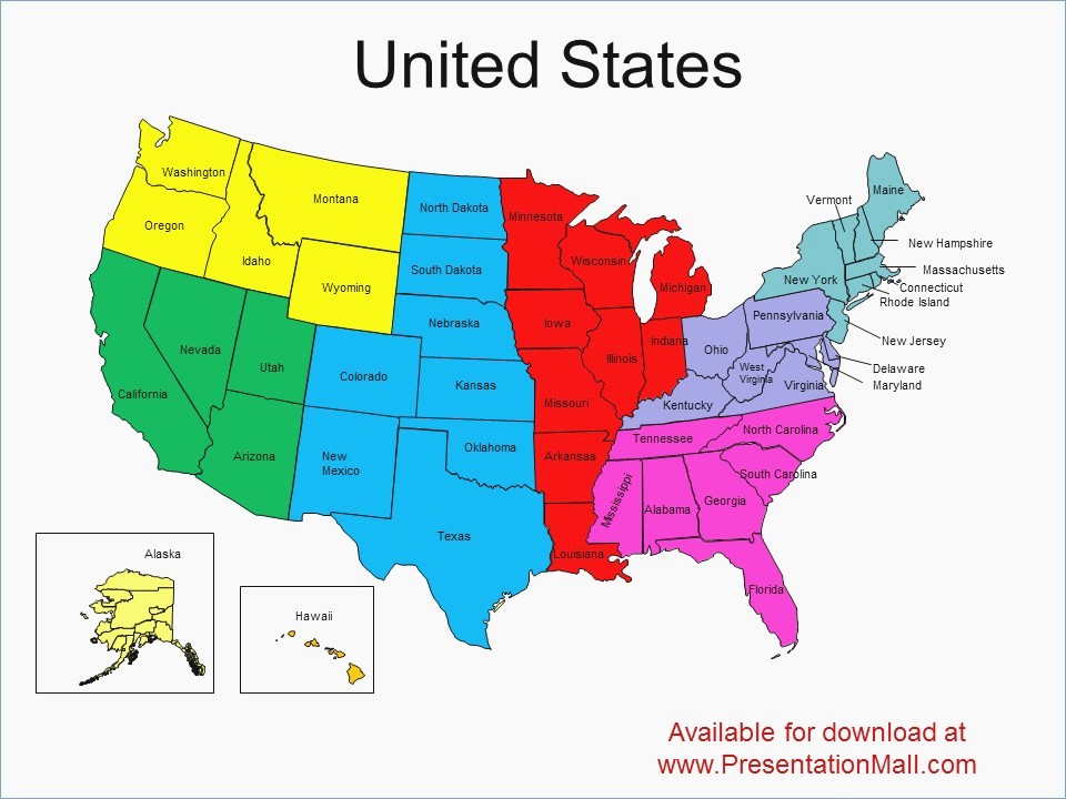 Editable Us Map for Ppt Lovely Customizable Us Map for Powerpoint – Pontybistrogramercy