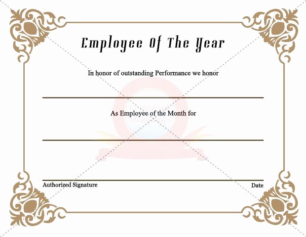Employee Awards Certificates Templates Free Inspirational 7 Best Employee Certificate Images On Pinterest