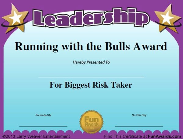 Employee Awards Certificates Templates Free Inspirational Funny Awards for Employees … Work Awards