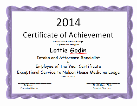 Employee Of the Year Certificates Best Of Employee the Year Certificate Template Microsoft Word
