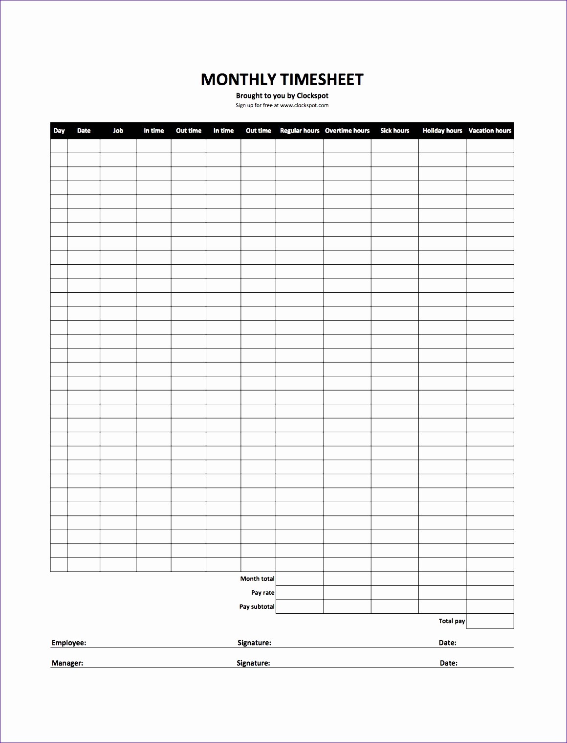 Employee Sign In Sheet Excel Awesome 6 Employee Sign In Sheet Template Excel Exceltemplates