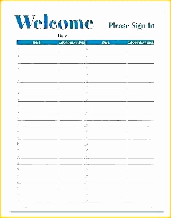 Employee Sign In Sheet Weekly Awesome Employee Sign In Sheets Free Word Excel Weekly Out Sheet