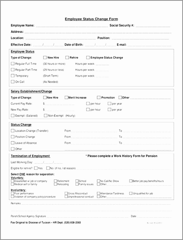 Employee Status Change Template Excel Beautiful 12 Employee Misconduct form Template Iarii