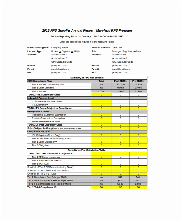End Of Year Reports Templates Best Of 4 Annual or Year End Report Templates Pdf