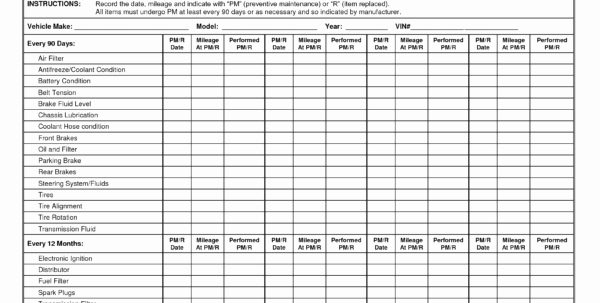 Equipment Maintenance Log Template Excel Elegant Heavy Equipment Maintenance Spreadsheet Spreadsheet