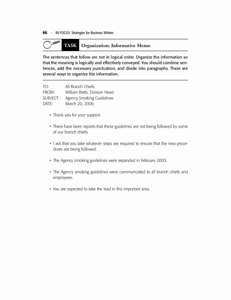 Example Of A Memo format Inspirational 8 Business Memo Templates Effective for Business