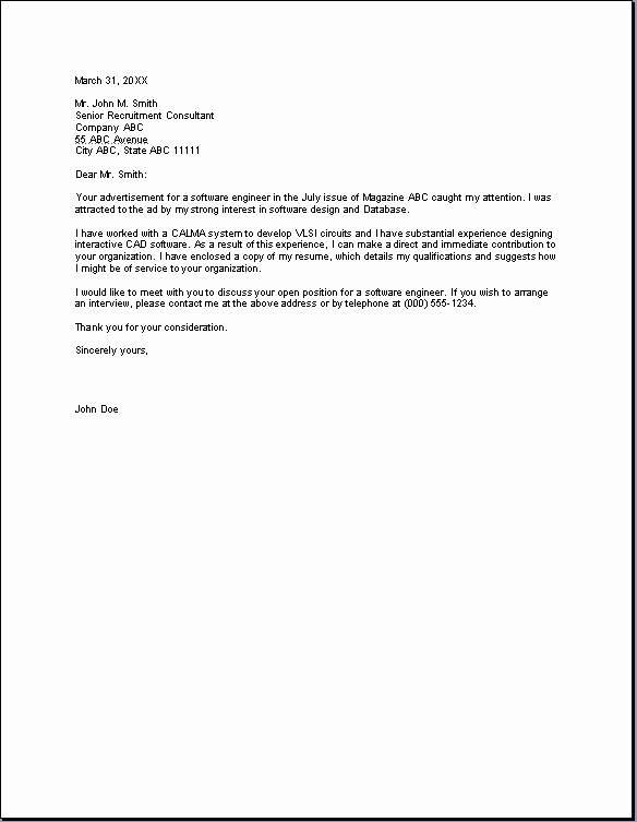Example Of Basic Cover Letter Awesome [l&amp;r] Cover Letter Examples 1