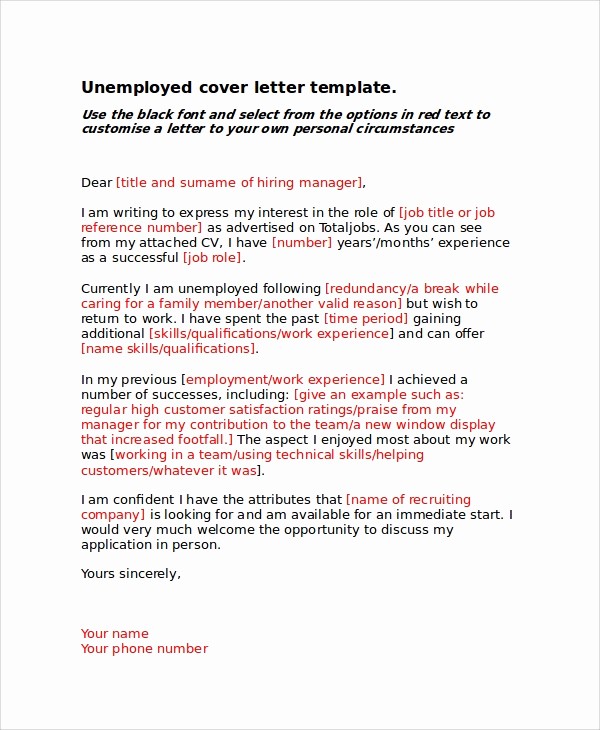 Example Of Basic Cover Letter Inspirational 8 Basic Cover Letter Samples