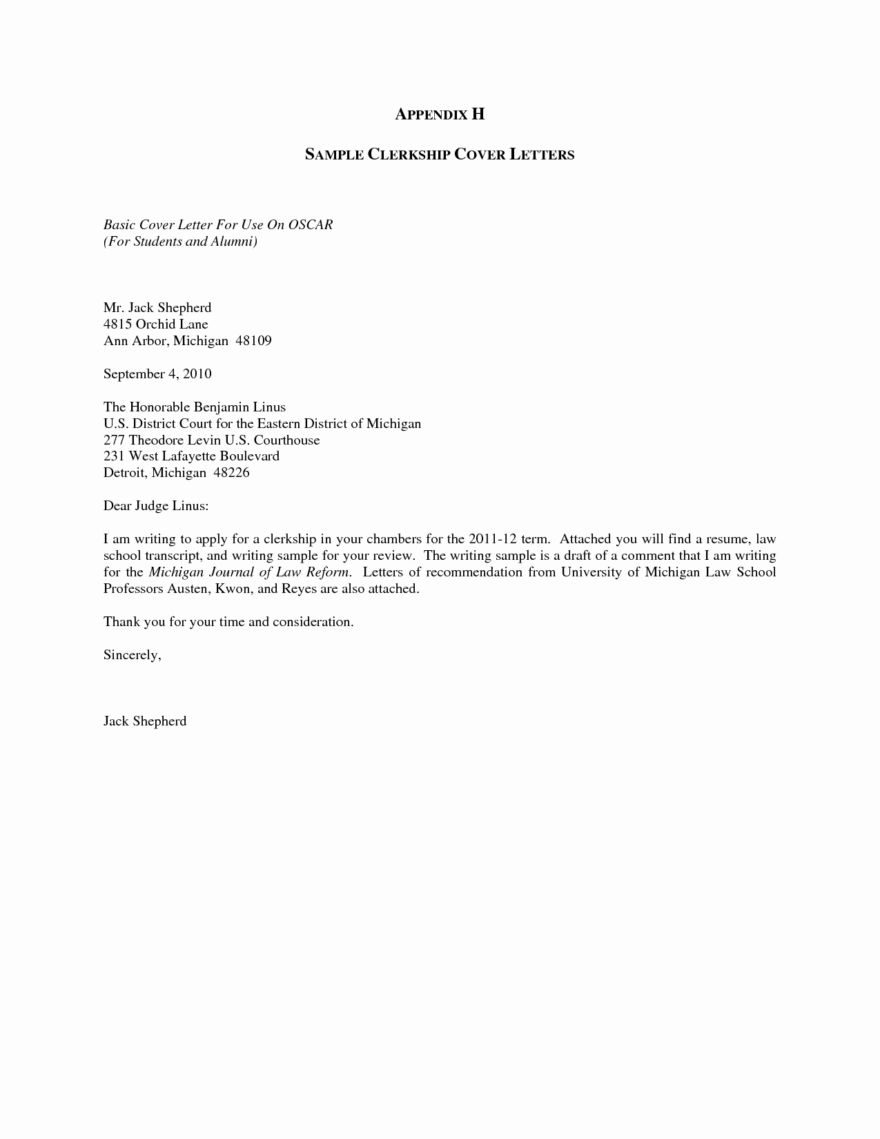 Example Of Basic Cover Letter Inspirational Letter Template Category Page 2 Efoza
