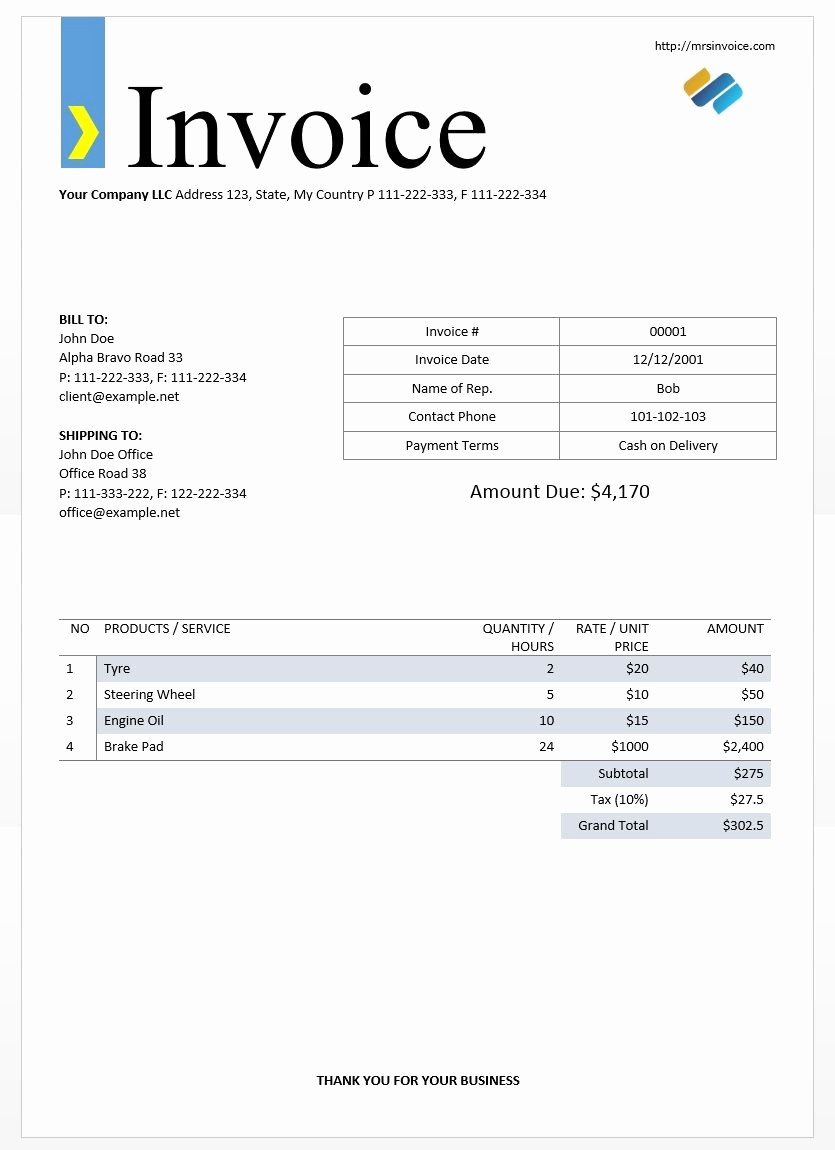 Example Of Invoice for Services Awesome format Of An Invoice Free Invoice Template for Wedding