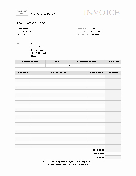 Example Of Invoice for Services New Small Business Invoice Ideas