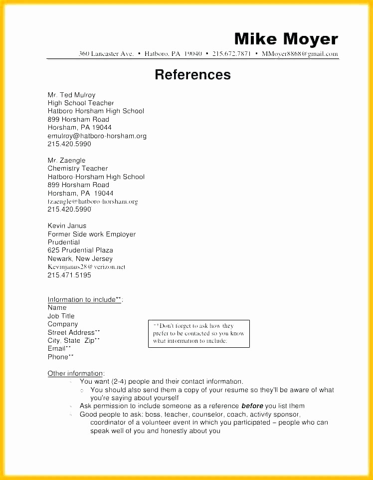 Example Of References In Resume Elegant Sample Resume Character Reference Available Upon Request