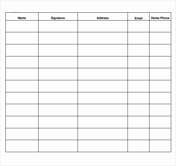 Example Of Sign In Sheet Fresh 7 Sample Medical Sign In Sheets