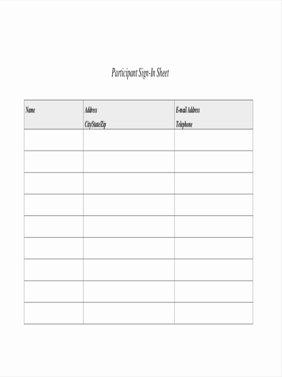 Example Of Sign In Sheet Luxury 12 Sign In Sheet Examples &amp; Samples