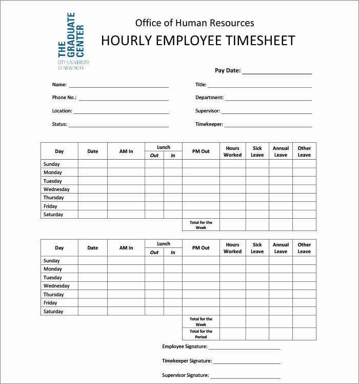 Example Of Timesheet for Employee Luxury 60 Sample Timesheet Templates Pdf Doc Excel