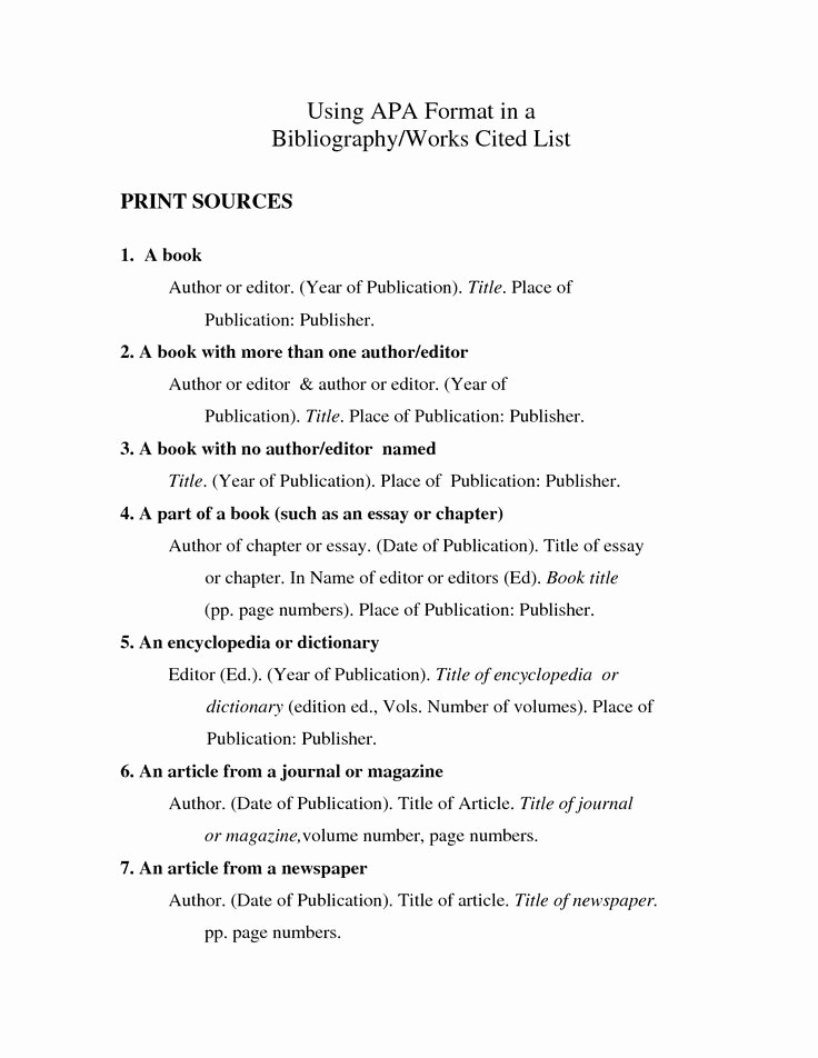 Example Of Works Cited Pages Fresh Work Cited Bib