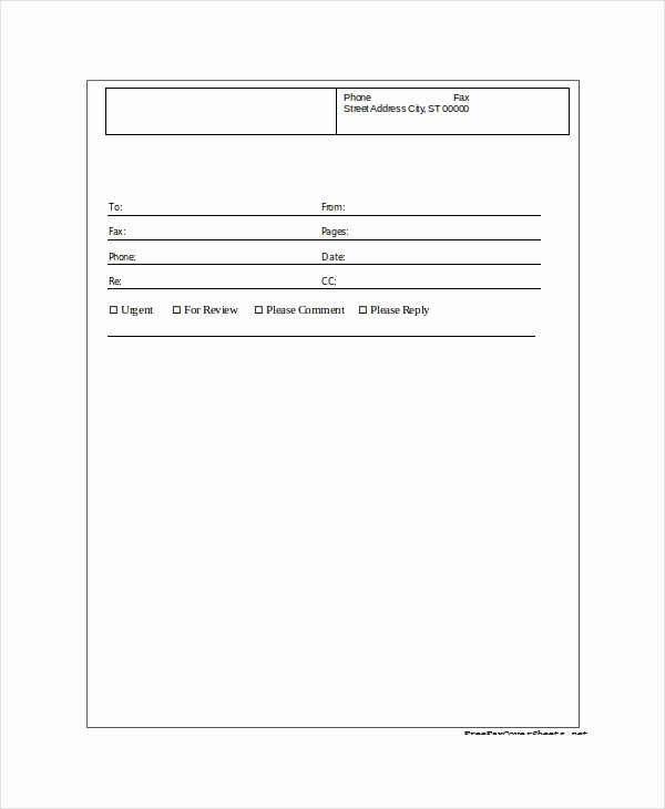 Examples Of Fax Cover Sheets Elegant 9 Cover Sheet Examples