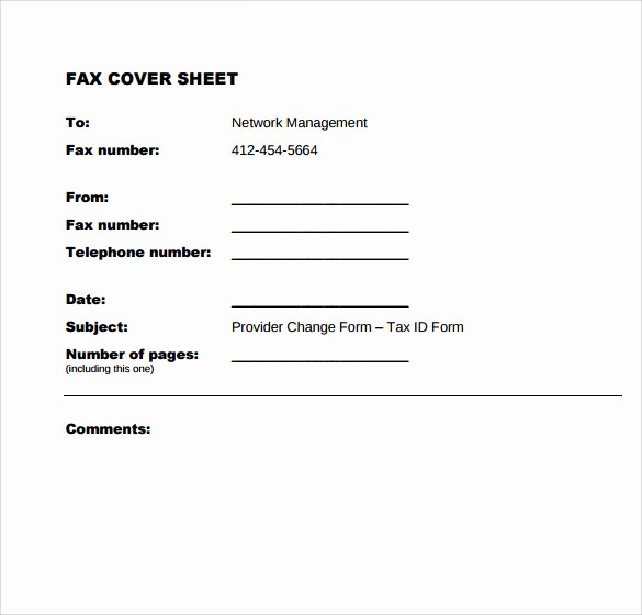 Examples Of Fax Cover Sheets Elegant 9 Sample Fice Fax Cover Sheets