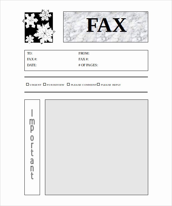 Examples Of Fax Cover Sheets Unique 13 Printable Fax Cover Sheet Templates – Free Sample
