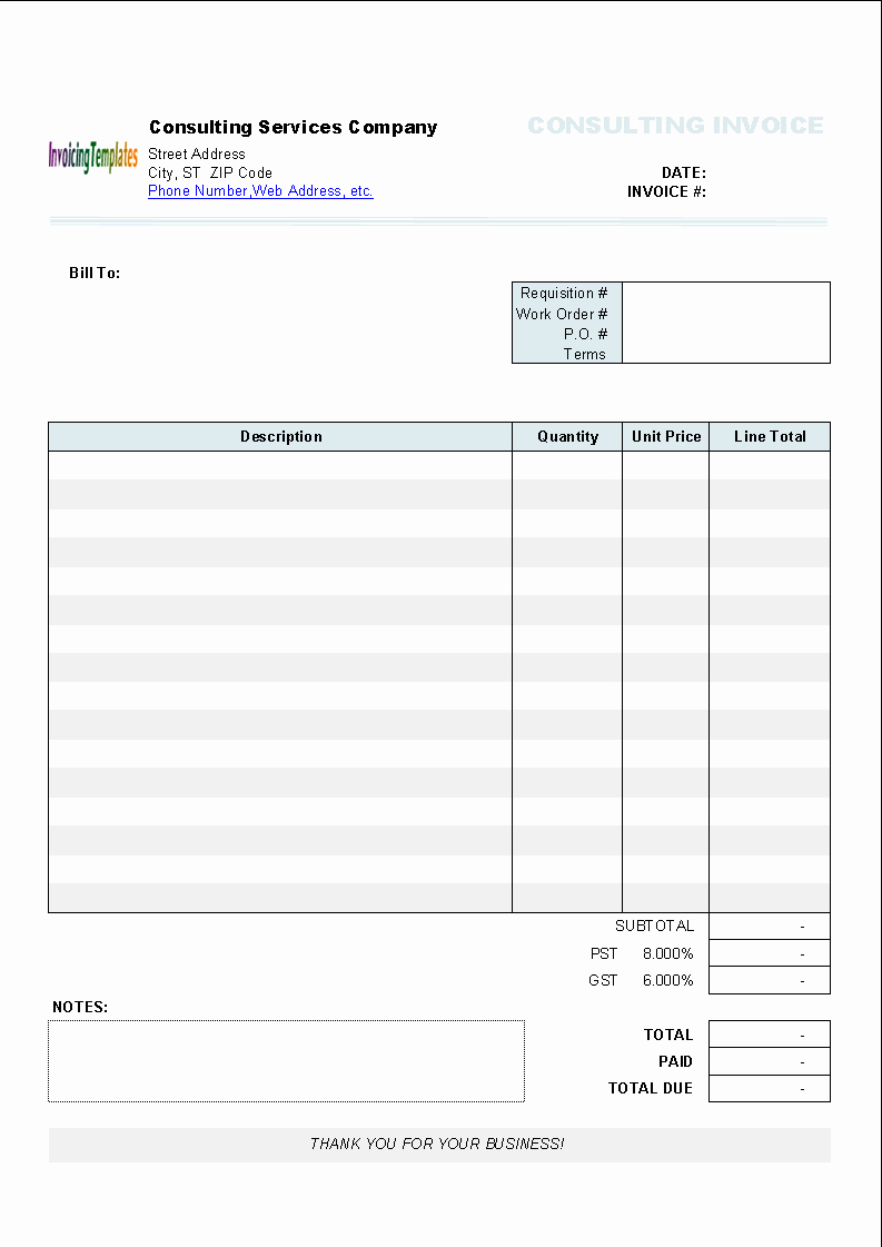 Examples Of Invoices In Word Best Of Word Invoice Template Mac