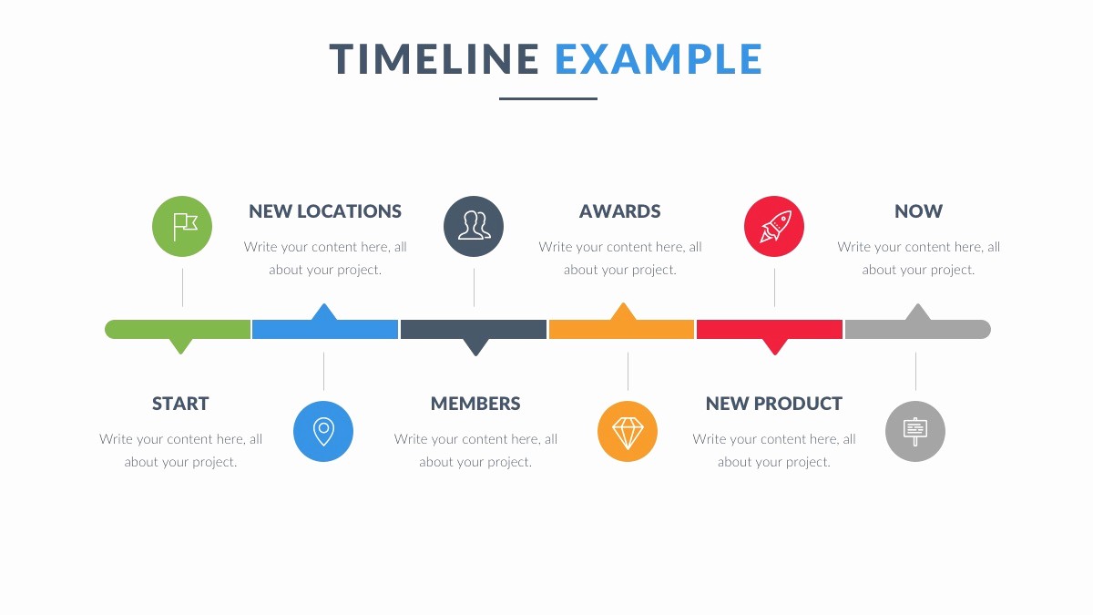 Examples Of Timelines In Powerpoint Luxury Powerpoint Timeline Template