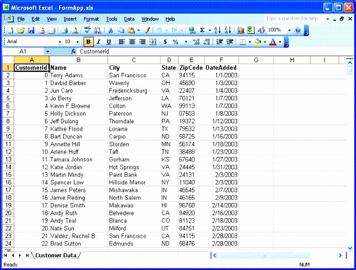 Excel Customer Database Template Free Fresh 10 Customer Database Template Excel Exceltemplates
