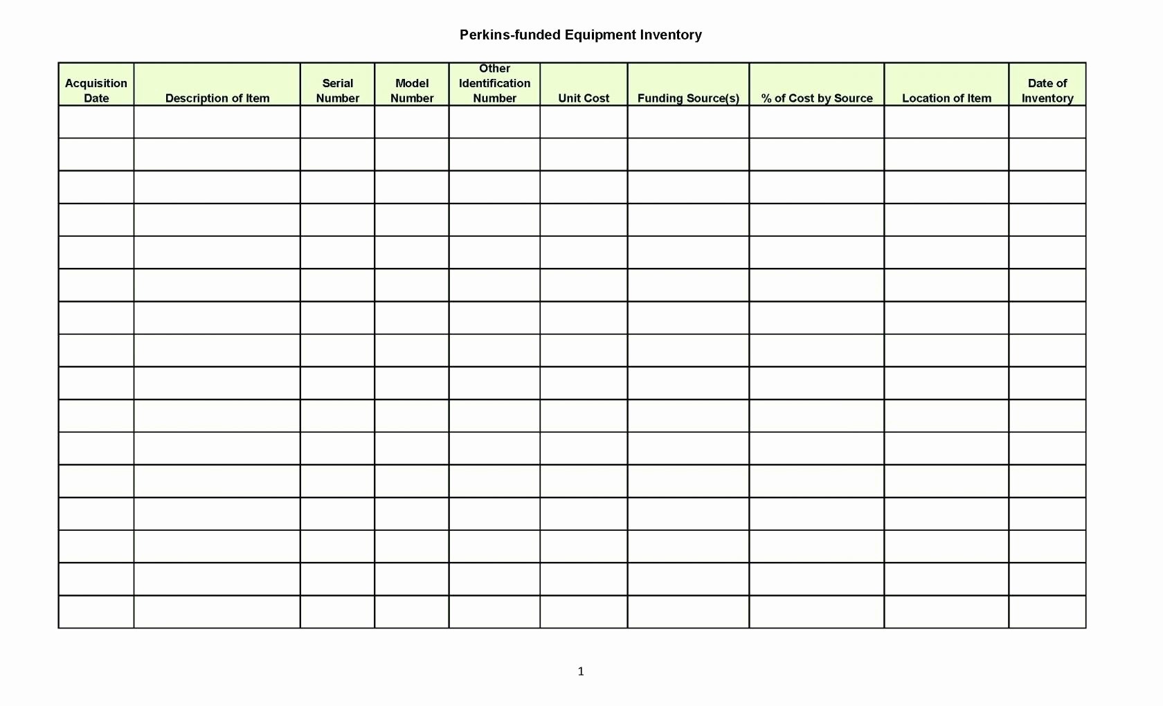 Excel Equipment Inventory List Template Best Of Sample Inventory List 13 Things You Should Know About