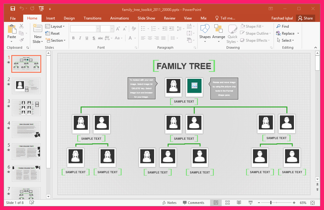 Excel Family Tree Template Free Awesome Family Tree Template Excel