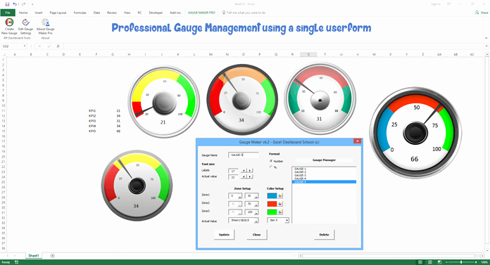 Excel Gauge Chart Template Download Beautiful Excel Dashboard School Download Free Dashboard Templates
