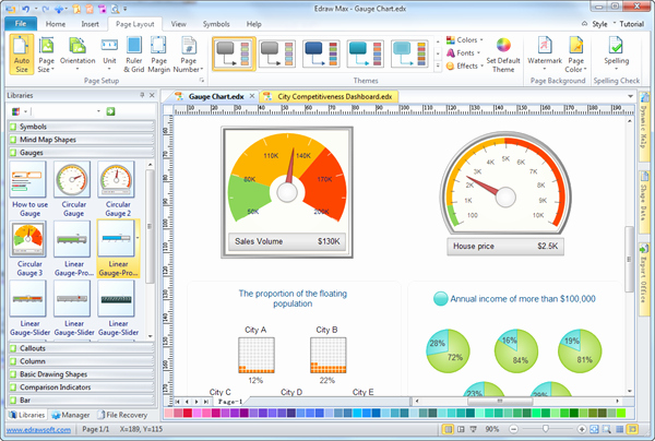 Excel Gauge Chart Template Download New Gauges
