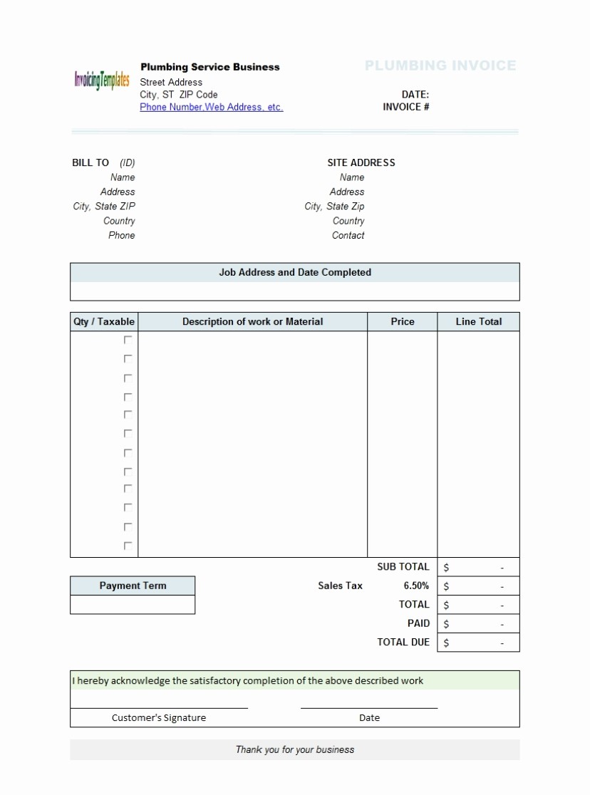 Excel Invoice Template Free Download Best Of Tax Invoice format In Excel Free Download Invoice