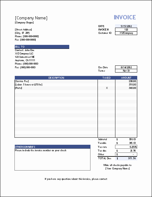 Excel Invoice Template Free Download Luxury Vertex42 Invoice assistant Invoice Manager for Excel