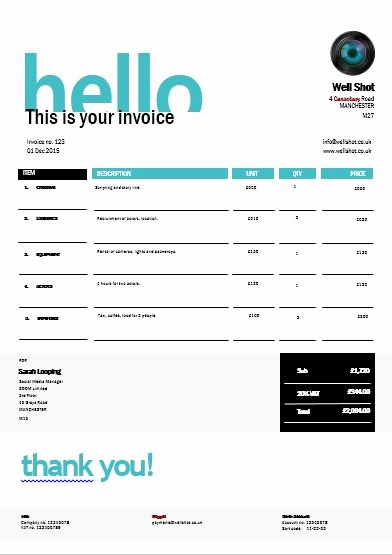 Excel Invoice Template with Logo Beautiful 25 Best Ideas About Invoice Template On Pinterest