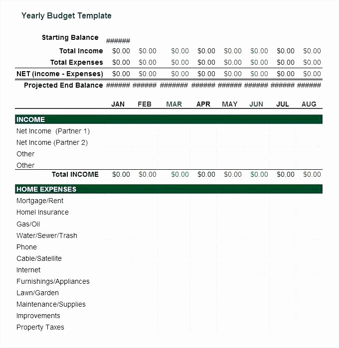 Excel Line Item Budget Template Best Of Bud Templates Excel Free Yearly Template Download event